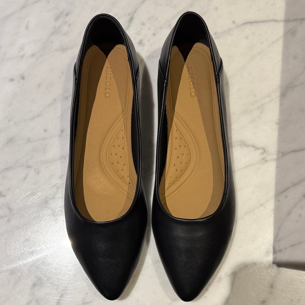 Nisolo Women's Fina Black Flats